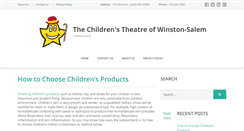 Desktop Screenshot of childrenstheatrews.org